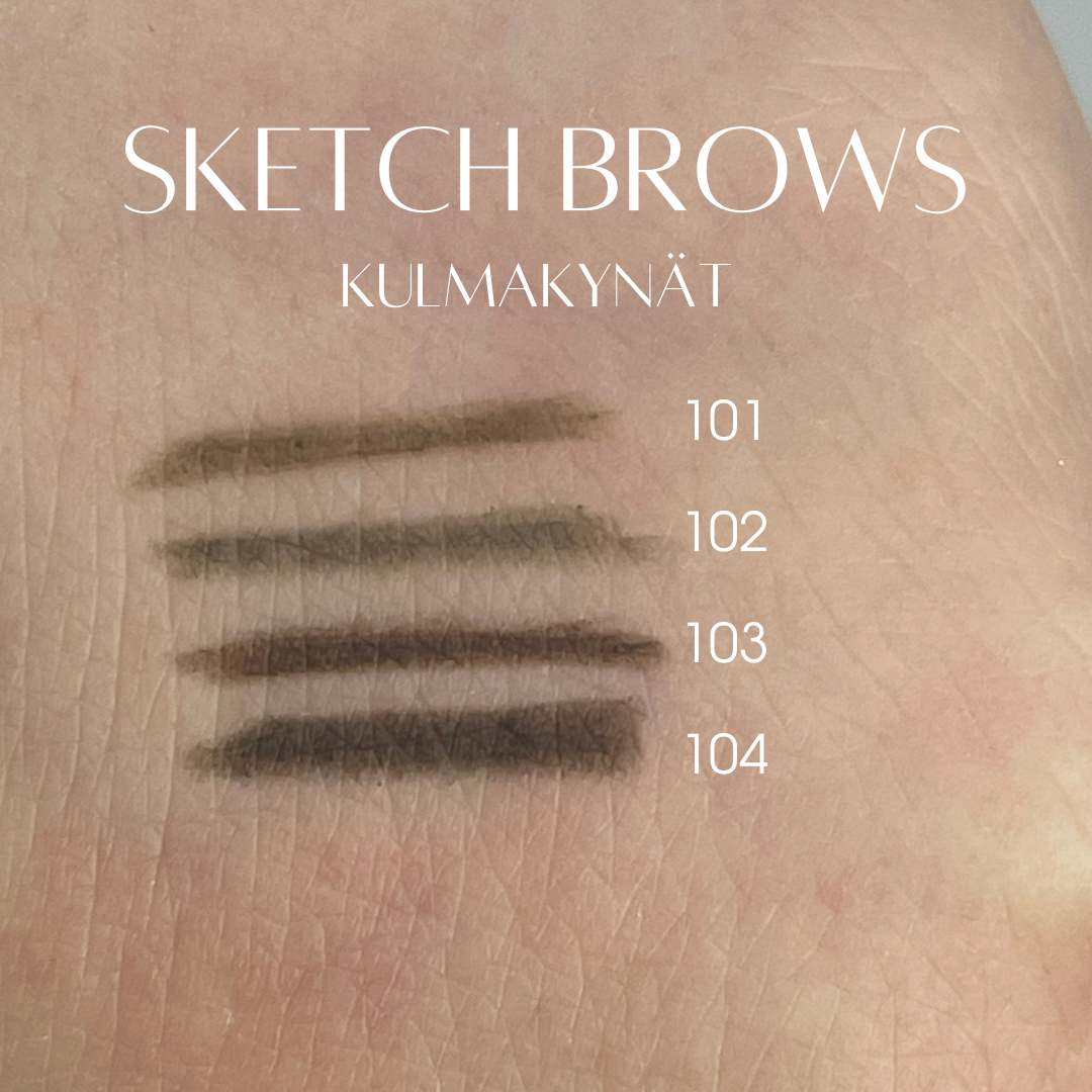 SKETCH BROWS l Kierrettävä kulmakynä l Mesauda Milano