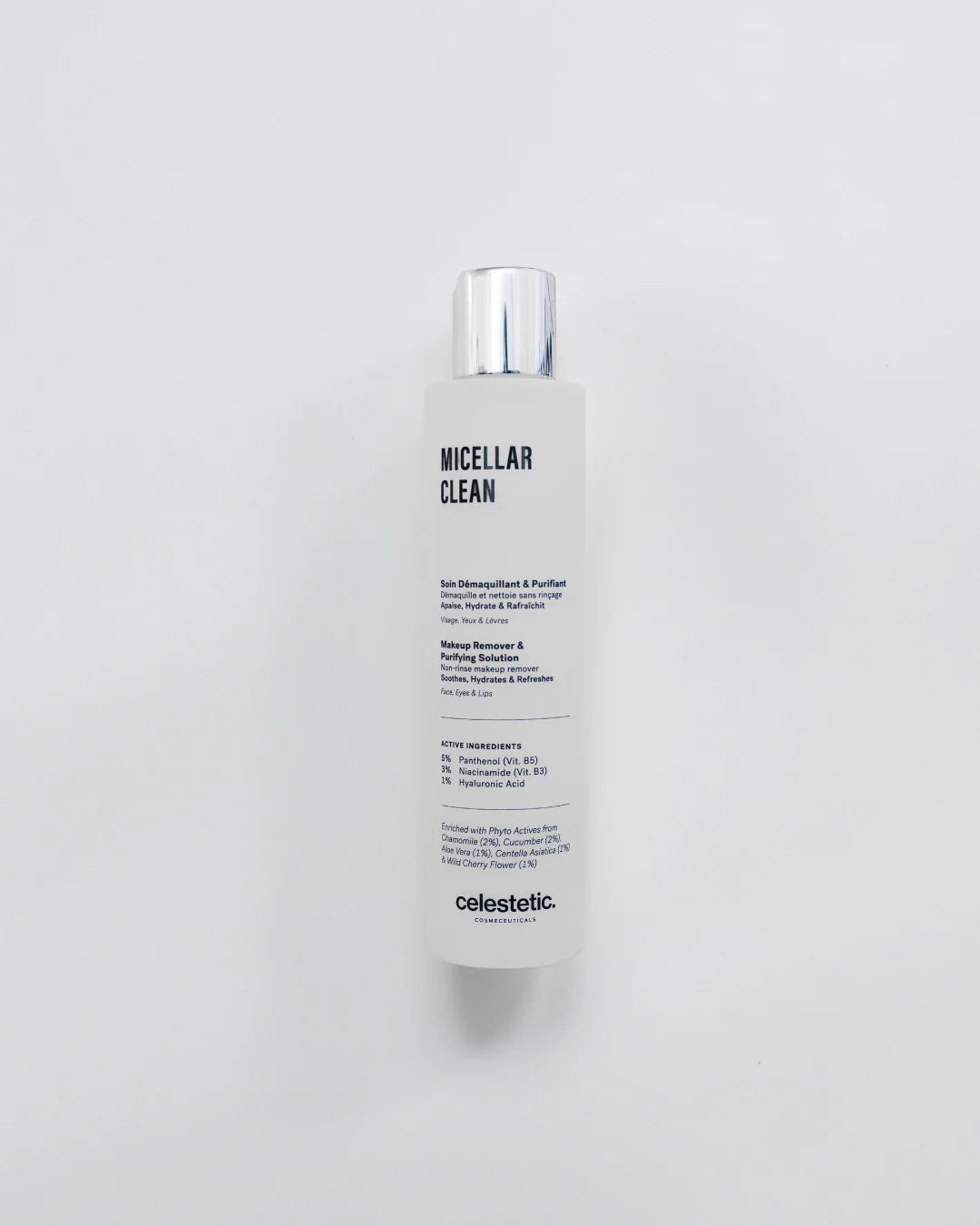 MICELLAR CLEAN l Hellävarainen misellivesi jokaiselle ihotyypille l Celestetic