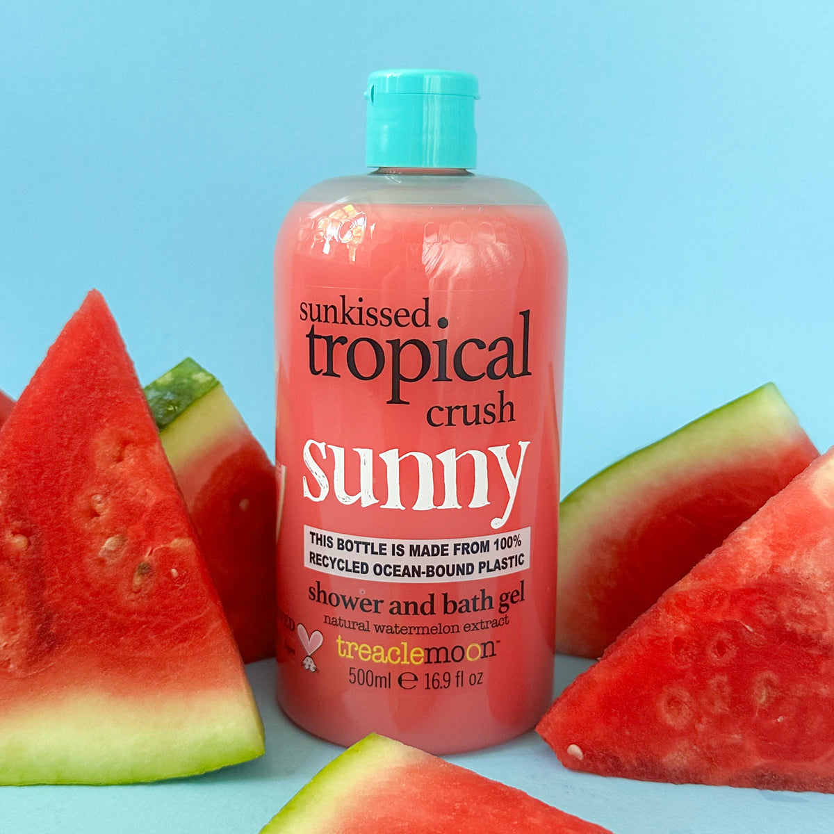 SUNKISSED TROPICAL CRUSH SHOWER GEL l Vesimelonin tuoksuinen suihkugeeli l Treaclemoon