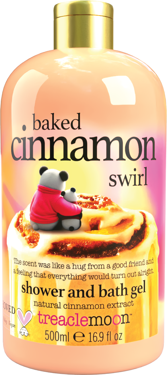 BAKED CINNAMON BUN SHOWER GEL l Kanelipullan tuoksuinen suihkugeeli l Treaclemoon