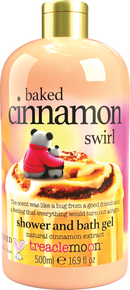 BAKED CINNAMON BUN SHOWER GEL l Kanelipullan tuoksuinen suihkugeeli l Treaclemoon