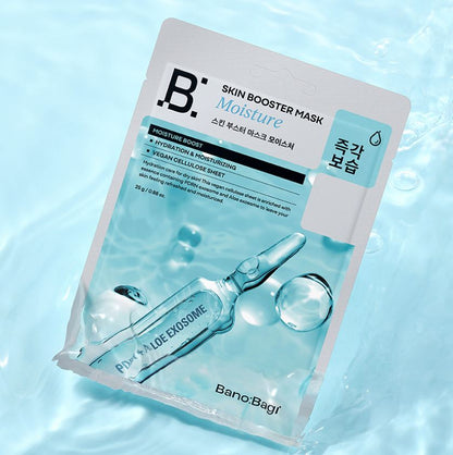 SKIN BOOSTER MASK MOISTURE l Kosteuttava korealainen kangasnaamio l Bano:Bagi