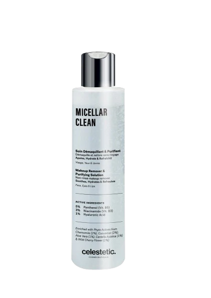 MICELLAR CLEAN l Hellävarainen misellivesi jokaiselle ihotyypille l Celestetic