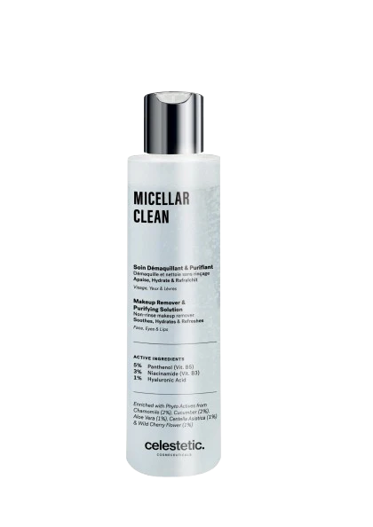 MICELLAR CLEAN l Hellävarainen misellivesi jokaiselle ihotyypille l Celestetic