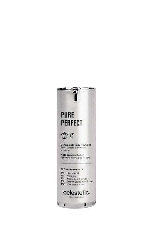 PURE PERFECT l Puhdistava seerumi epäpuhtaalle & rasvoittuvalle iholle l Celestetic
