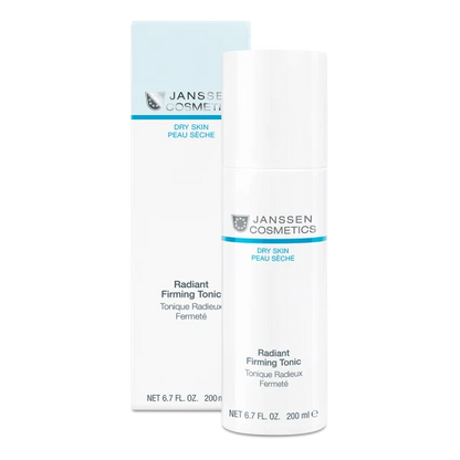 RADIANT FIRMING TONIC l Kosteuttava kasvovesi kuivalle, kosteusköyhälle ja pintakuivalle iholle l Janssen Cosmetics