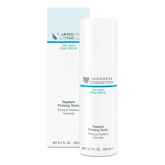 RADIANT FIRMING TONIC l Kosteuttava kasvovesi kuivalle, kosteusköyhälle ja pintakuivalle iholle l Janssen Cosmetics