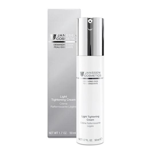 LIGHT TIGHTENING CREAM l Kevyt kiinteyttävä & energisoiva emulsiovoide l Janssen Cosmetics
