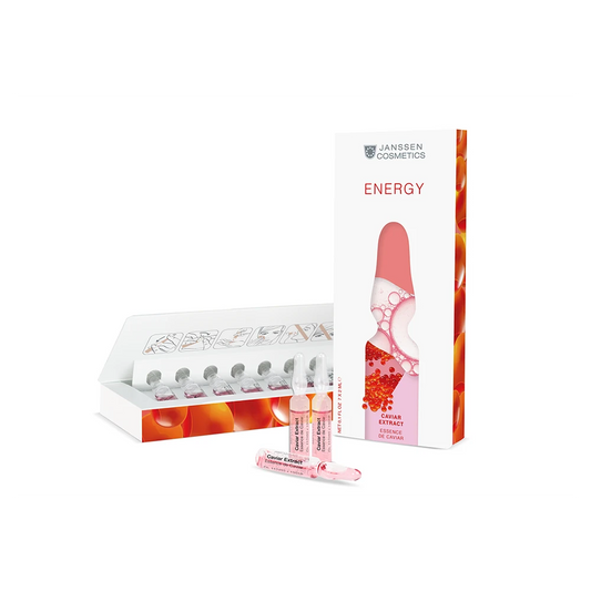 CAVIAR EXTRACT (Energy) l Elvyttävä kaviaariampulli ikääntyvälle iholle l Janssen Cosmetics