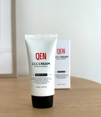 CCC CREAM RADIANT COMPLEXION l All-in-one meikkivoide ja aurinkosuoja SPF50+ PA+++ l QEN