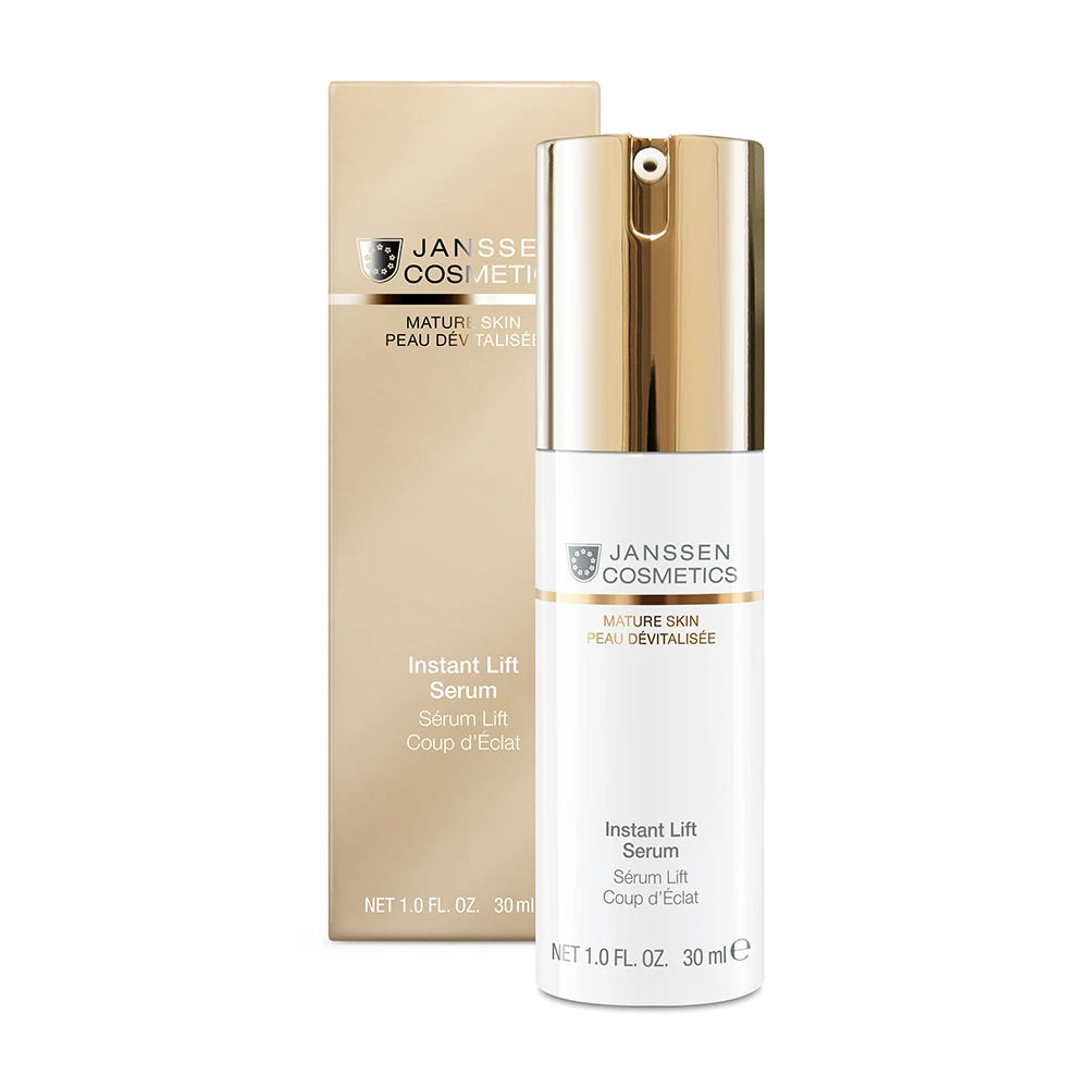 INSTANT LIFT SERUM l Liftaava ja kiinteyttävä tehoseerumi veltostuneelle iholle l Janssen Cosmetics