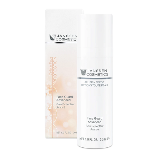 FACE GUARD ADVANCED l Suojaava aurinko- ja pakkassuojatiiviste SPF30 kaikille ihotyypeille l Janssen Cosmetics