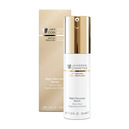 NIGHT RECOVERY SERUM l Uudistumista tehostava yöseerumi aikuiselle iholle l Janssen Cosmetics