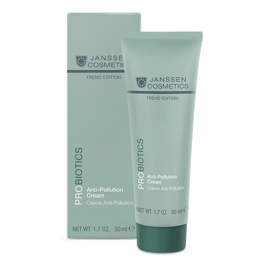 PROBIOTICS ANTI-POLLUTION CREAM l Täyteläinen suojaava voide ärtyneelle iholle ympäristön haittatekijöitä vastaan l Janssen Cosmetics