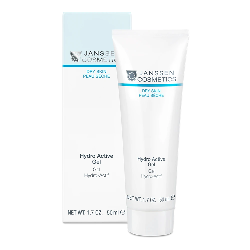 HYDRO ACTIVE GEL l  Kevyt kosteuttava geelivoide kosteusköyhälle ja pintakuivalle iholle l Janssen Cosmetics