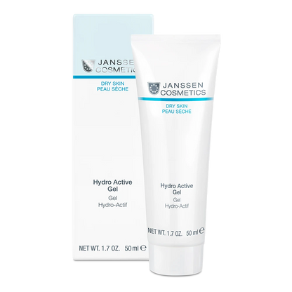 HYDRO ACTIVE GEL l  Kevyt kosteuttava geelivoide kosteusköyhälle ja pintakuivalle iholle l Janssen Cosmetics