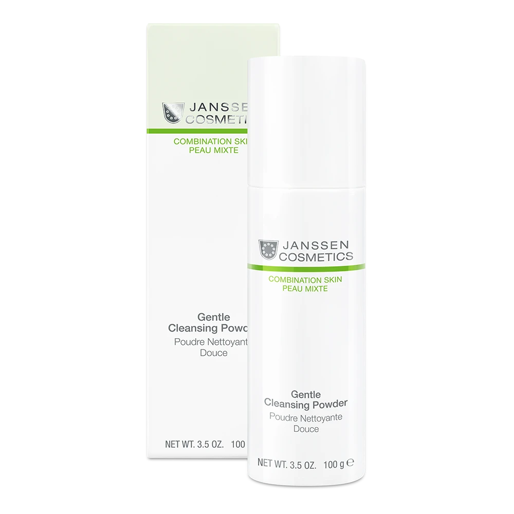 GENTLE CLEANSING POWDER l Mattapinnan jättävä puhdistuspulveri sekaiholle l Janssen Cosmetics