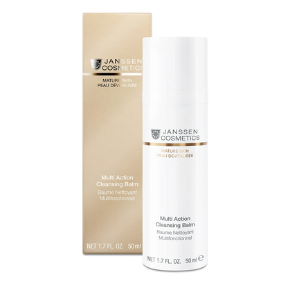 MULTI ACTION CLEANSING BALM l Ravitseva puhdistusbalmi kuivalle iholle l Janssen Cosmetics