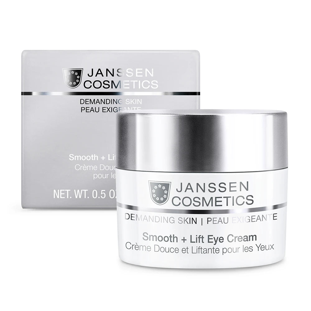 SMOOTH + LIFT EYE CREAM l Liftaava & silottava silmänympärysvoide ikäntyvälle iholle l Janssen Cosmetics