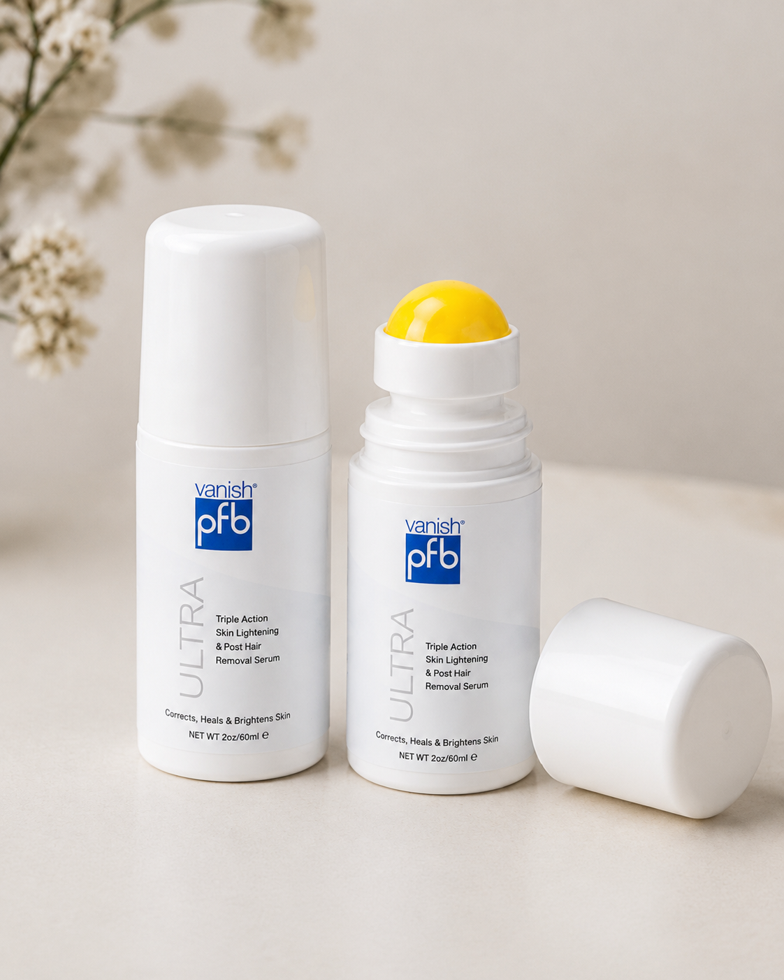 PFB VANISH ULTRA - Vaalentava roll-on sisäänkasvaneille karvoille