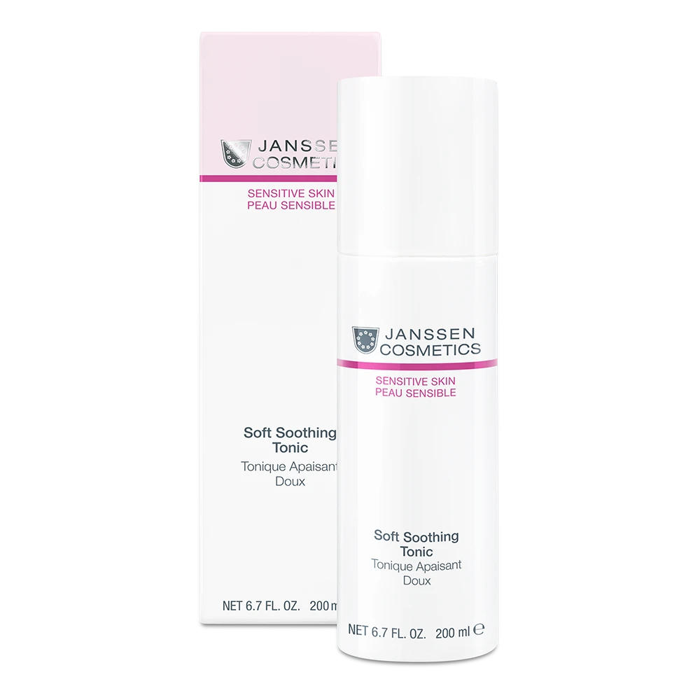 SOFT SOOTHING TONIC l Rauhoittava kasvovesi herkälle ja reaktiiviselle iholle l Janssen Cosmetics