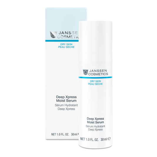 DEEP XPRESS MOIST SERUM l Kosteuttava seerumi kuivalle ja pintakuivalle iholle l Janssen Cosmetics