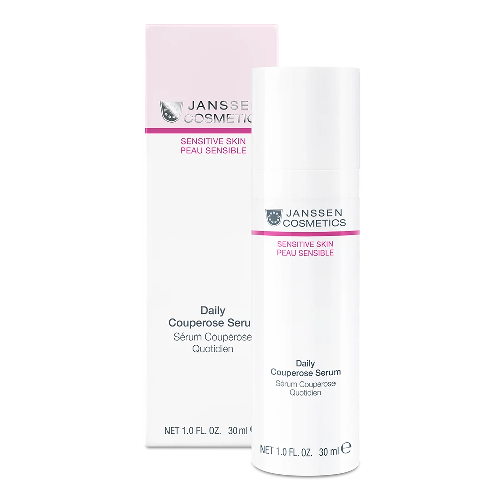 DAILY COUPEROSA SERUM l Erikoisseerumi ruusufinniselle/ couperoottiselle/ hauraalle iholle l Janssen Cosmetics