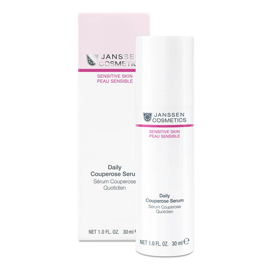 DAILY COUPEROSA SERUM l Erikoisseerumi ruusufinniselle/ couperoottiselle/ hauraalle iholle l Janssen Cosmetics