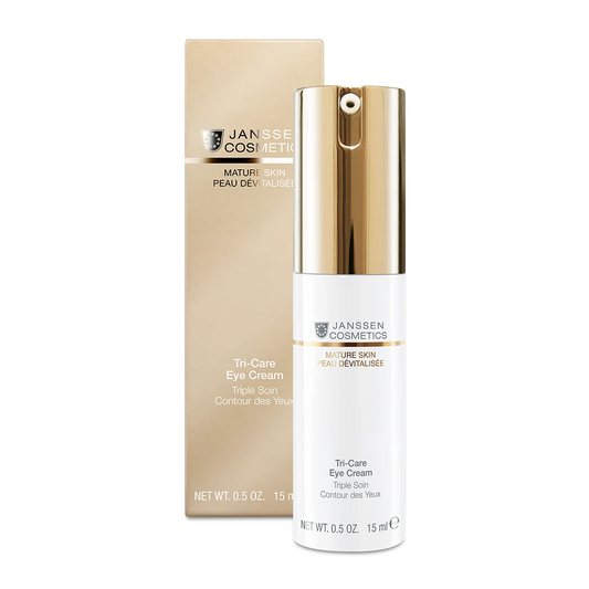 TRI-CARE EYE CREAM l Kiinteyttävä ja uudistava silmänympärysvoide aikuiselle iholle l Janssen Cosmetics