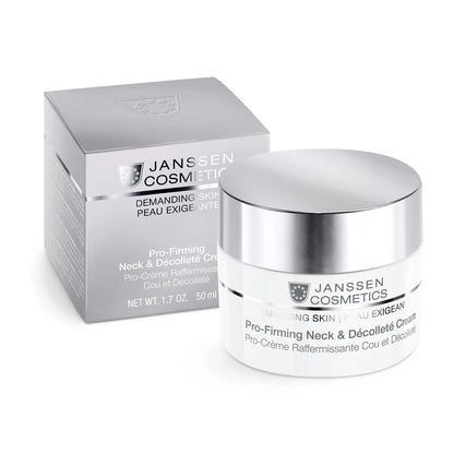 PRO-FIRMING NECK & DECOLLETE CREAM l Kiinteyttävä kaula- ja decolleteevoide ikääntyvälle iholle l Janssen Cosmetics