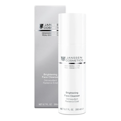 BRIGHTENING FACE CLEANSER l  Kirkastava tensidipuhdistusemulsio normaalille ja sekaiholle l Janssen Cosmetics l